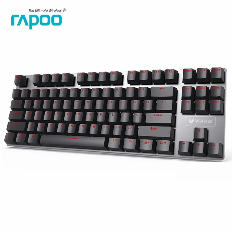 Игровая клавиатура Rapoo V500 механическая с питанием от USB для игровых компьютеров и