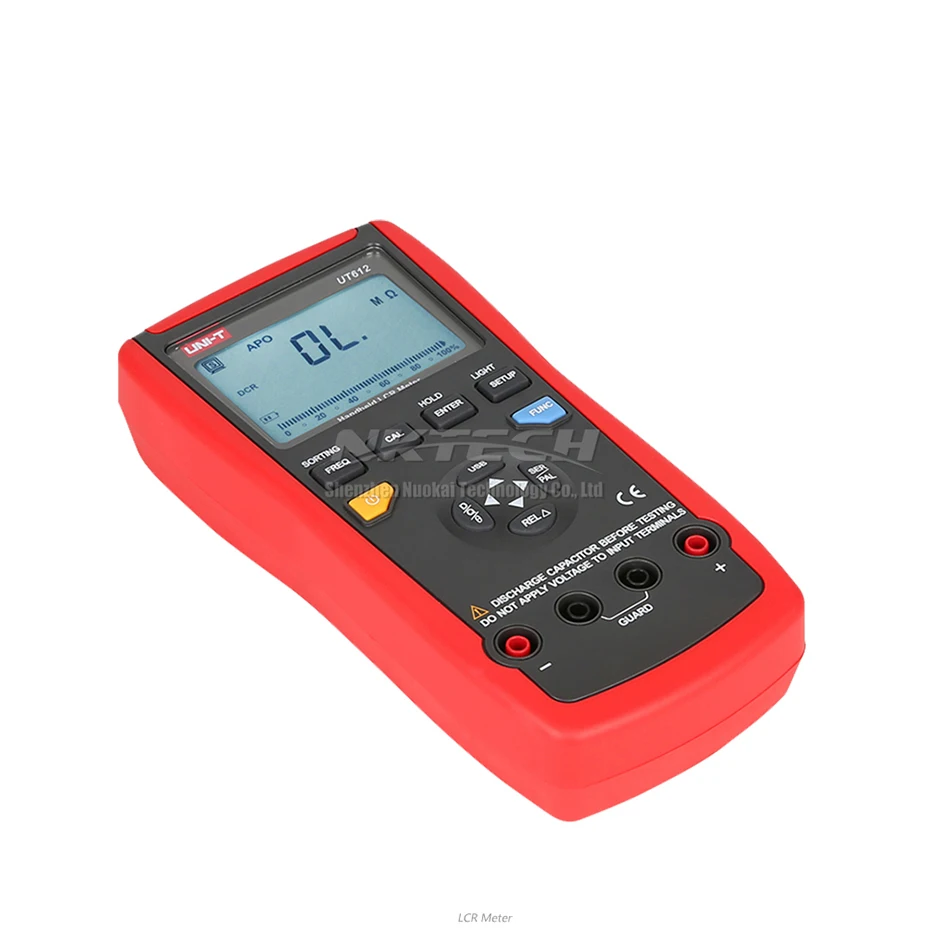 UNI T UT612 USB Интерфейс 20000 графы LCR метров ж/индуктивность частота Тесты и отклонение