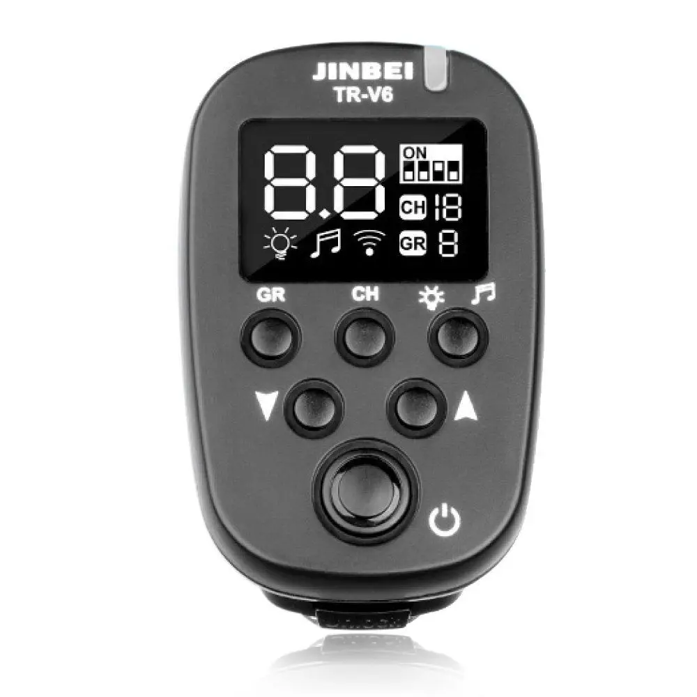 Jinbei TR V6 2 4 ГГц Беспроводной передатчик для Canon Nikon sony Olympus Камера|Пульты и триггеры|