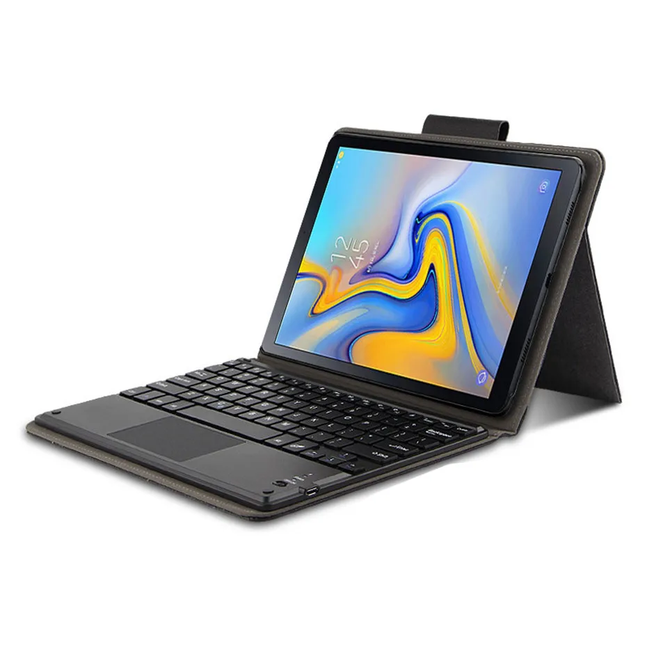 Чехол из искусственной кожи чехол для samsung Galaxy Tab A A2 10,5 SM-T590 T595 T597 съемный планшет Bluetooth клавиатура многоязычный