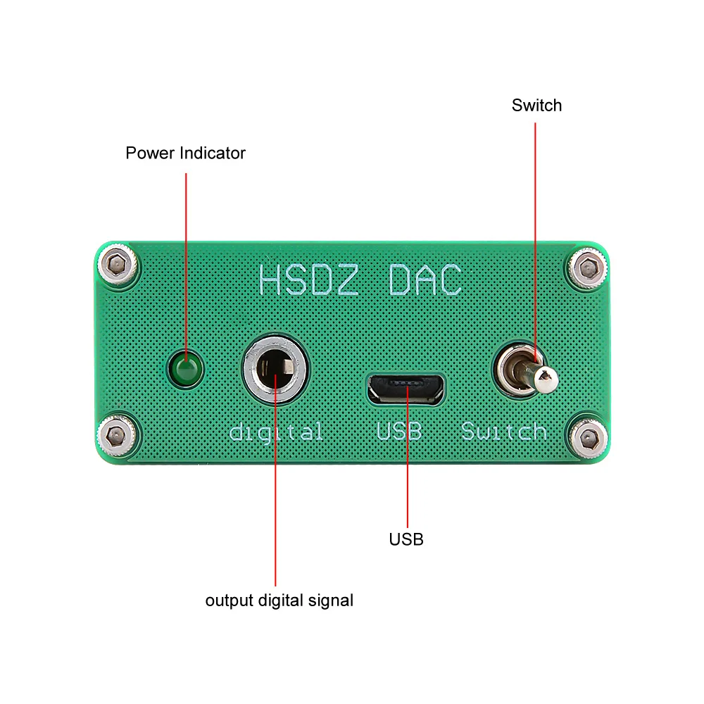 AIYIMA PCM2706 аудио декодер DAC Hifi USB звуковая карта декодирование TDA1305 усилитель для