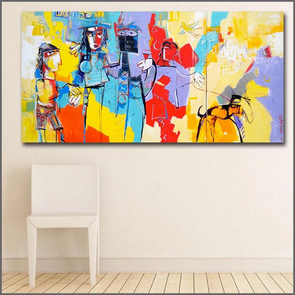 Large Size Printing Oil Painting Abstract Art Wall Picture Home Decor Living Room Modern Canvas Print No Frame Paintings | Дом и сад