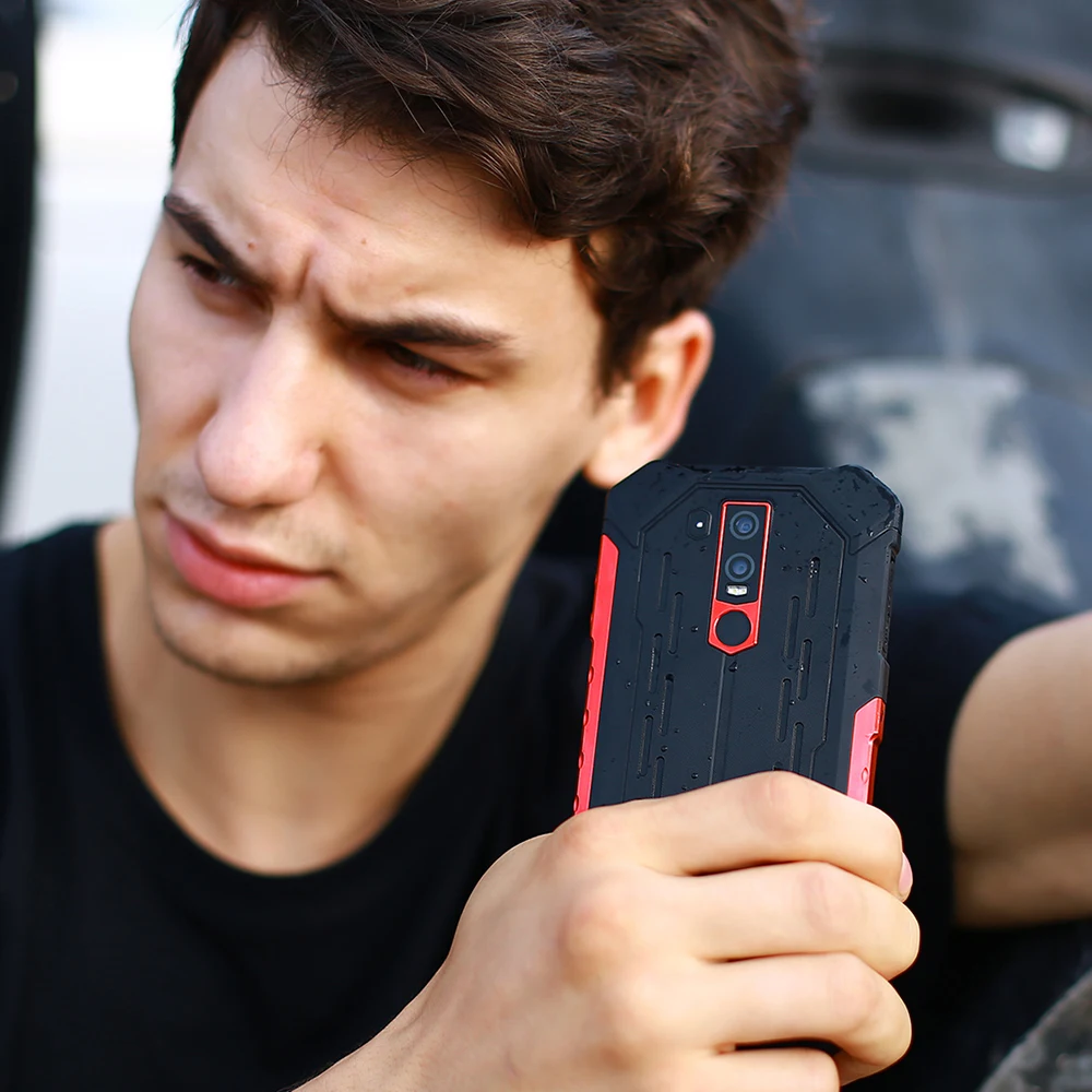 Ulefone Armor 6E водонепроницаемый IP68 NFC прочный мобильный телефон Helio P70 Otca-core Android 9,0 4 Гб+ 64 Гб Беспроводная зарядка 4G смартфон