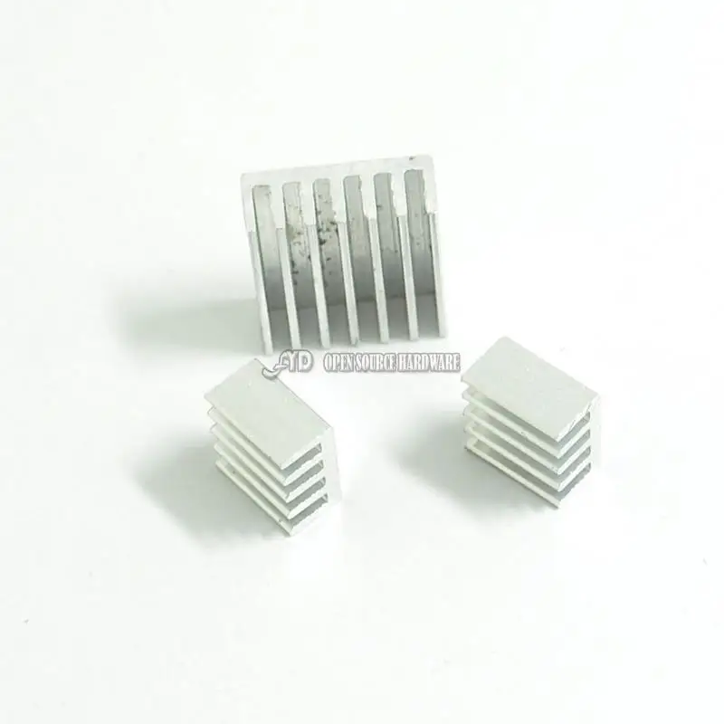 3 шт. + клей Raspberry Pi радиатор кулер чистый алюминиевый Набор Радиатор для