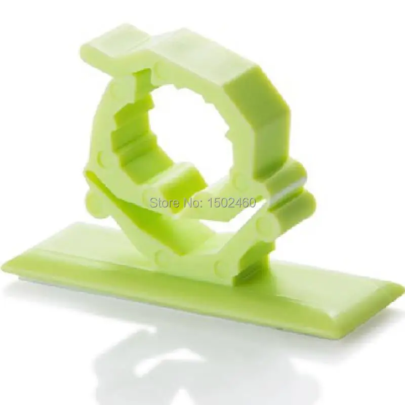 4 шт. зеленый универсальный self пластиковые кабелей крючки|hook cam|management toyotahook pin |