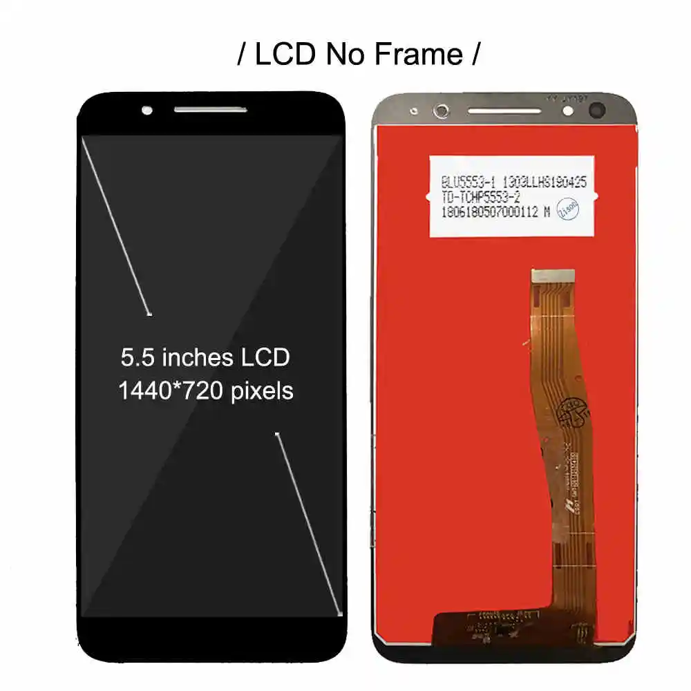 5 &quotЖК дисплей с рамкой для Vodafone Smart N9 VFD720 VFD 720 ЖК полным экраном кодирующий