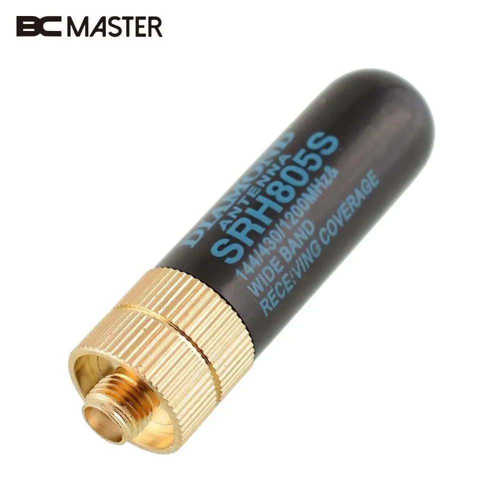 BCMaster Двухдиапазонная UHF + VHF SRH805S SMA Женская антенна для TK3107 2107 Puxing Quansheng Baofeng Walkie|uhf
