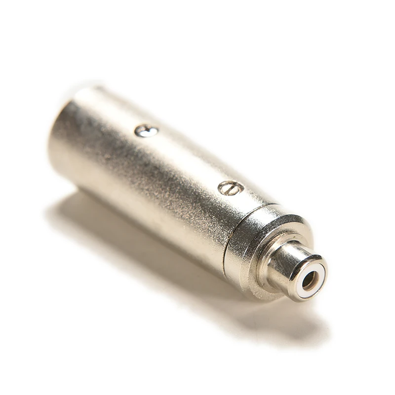 Струйное Новые 3 Pin XLR штекер RCA Женский аудио разъем адаптера применяется на