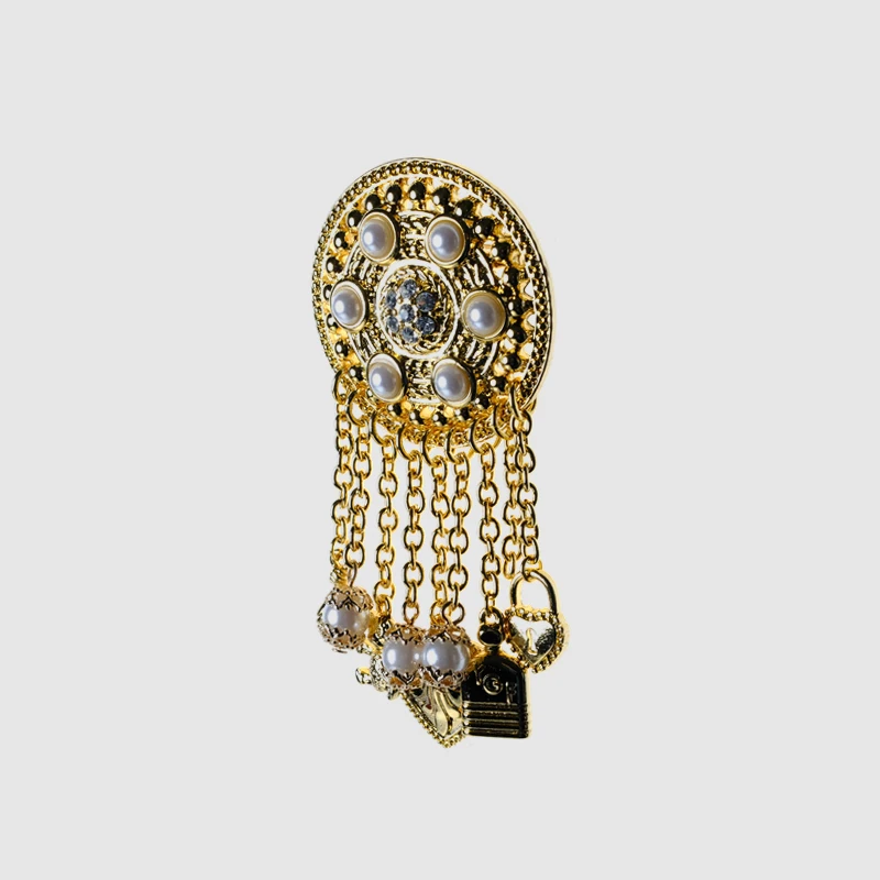Бутик Amorita золотой геометрической формы подвесные броши|brand brooch|brooch brandbrooch designer |