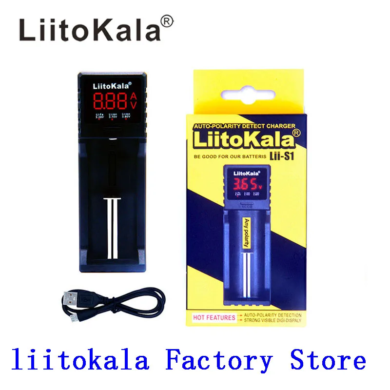 Зарядное устройство Liitokala lii 100B Lii S1 LiiS2 LiiS4 18650 C для батарей 26650 20700 AA AAA|18650 charger|battery