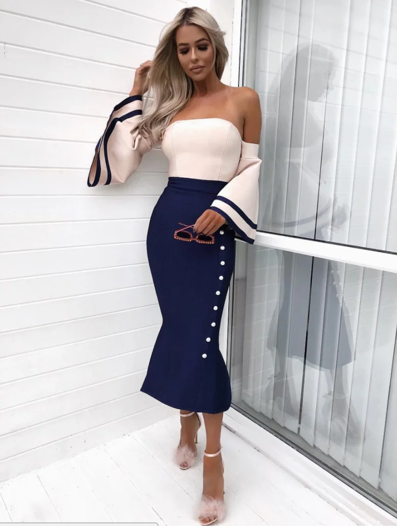 Бисер водолазка с длинными рукавами Черный спинки Коктейль бинты Summer2018 vestidos