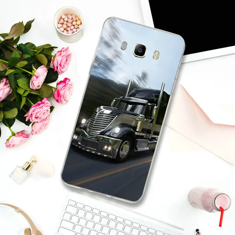 Picture 4 Для samsung S2 S3 S4 S5 Mini S6 S7 Edge S8 S9 S10 Plus Lite Note 5 8 9 чехол мягкий чехол для телефона супер крутой тяжелый грузовик автомобиль - Цвет: Picture 4