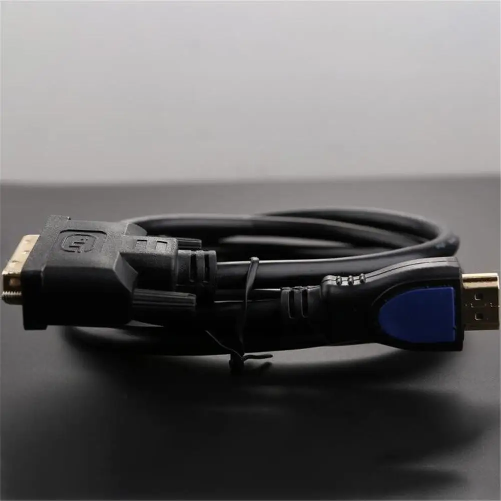 HDMI к DVI 24 + 1 кабель компьютер ТВ 1080P двойной магнит кольцо дисплей OFC золотое