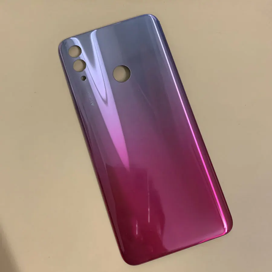 Coral Red Оригинальная стеклянная задняя крышка батарейного отсека Панель задняя крышка для Honor 10 lite Крышка батарейного отсека Замена двери батарейного отсека - Цвет: Coral Red