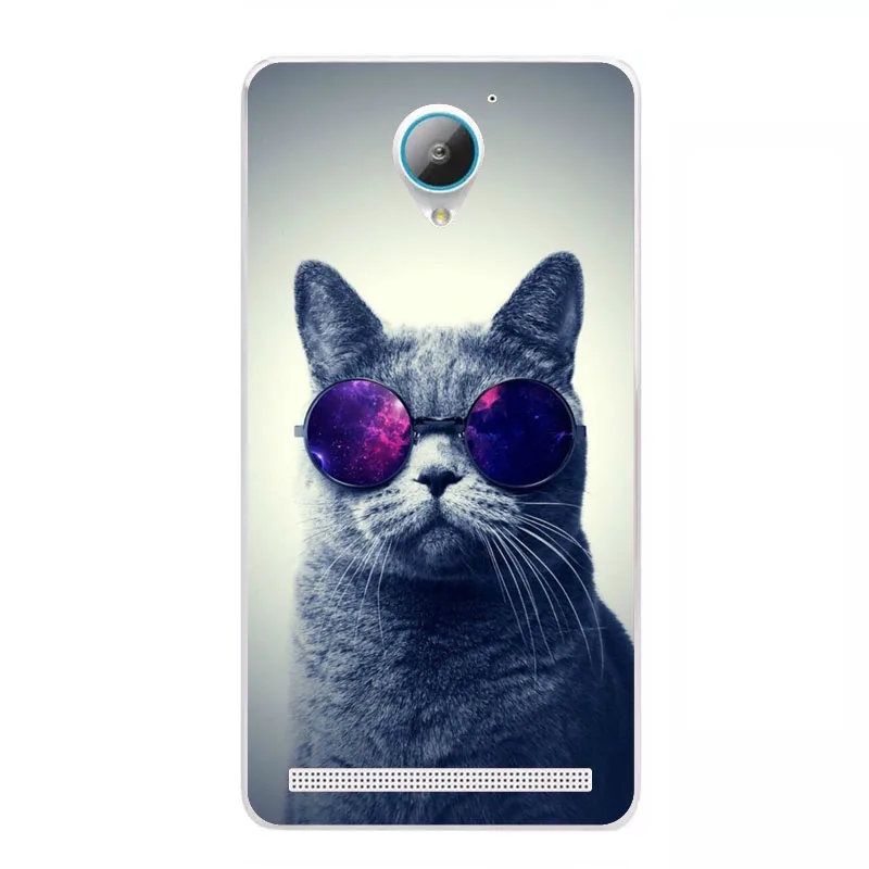 Lenovo Vibe C2 Case Silicon Painted animals Painting Soft TPU Back Cover for K10A40 protect Phone cases shell |