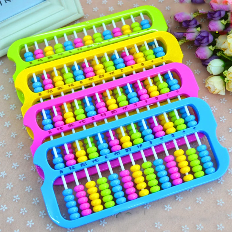 Детский Пластиковый Abacus арифметические счеты соробан 15 Цифровой Montesorri