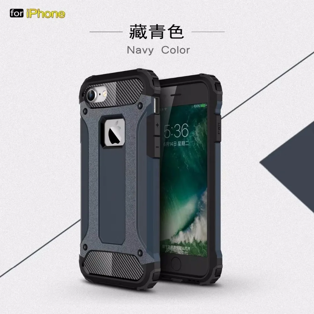 For iphone X case Ultra Thin Shockproof Rugged Impct Hybrid Armor Silicone Back Cover 5 5s SE 6 6s 7 8 plus Coque | Мобильные