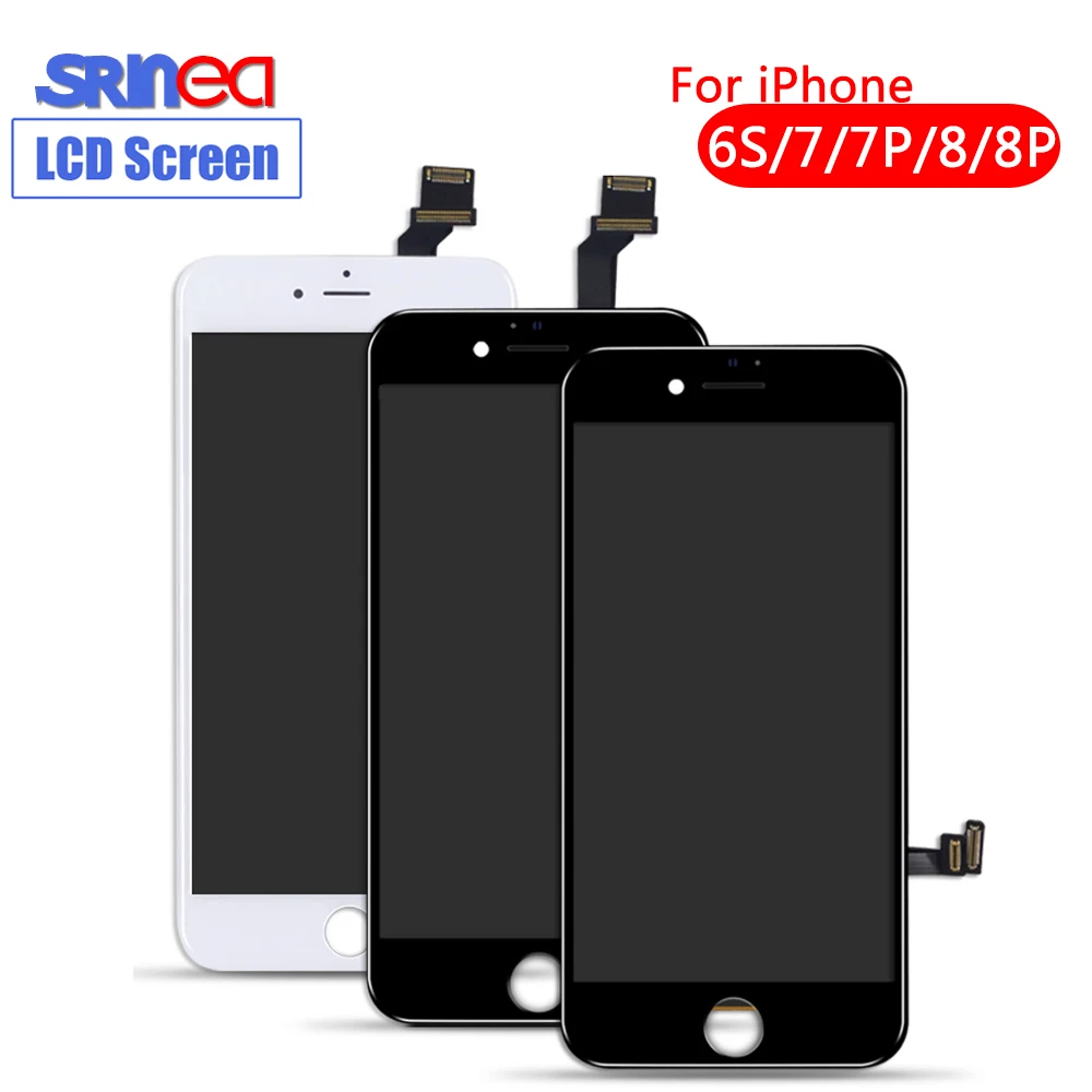 100% AAAA Оригинальный ЖК экран для iPhone 6s 7 6 8 Plus дисплей дигитайзер без битых пикселей