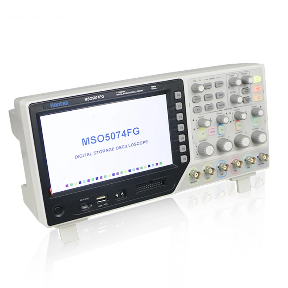 MSO5074FG 70 МГц 4 канальный осциллограф и 8 логический анализатор 25 Arb генератор