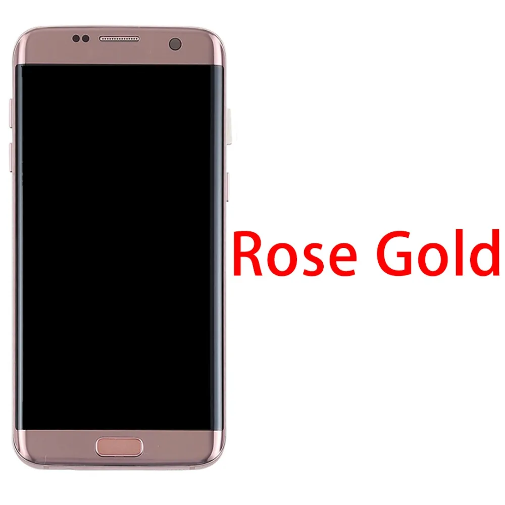 5,5 ''для Galaxy S7 Edge/G935F/G935FD ЖК-экран+ дигитайзер полная сборка с рамкой дисплей экран дигитайзер сборка