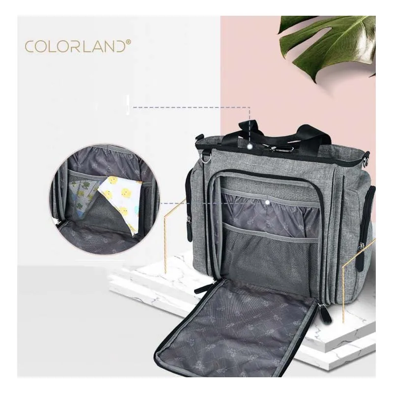 Colorland брендовая сумка для детских подгузников отделение сухого и мокрого