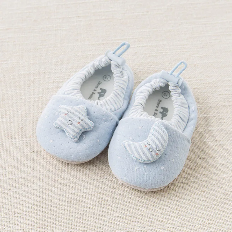DB7351 Dave Bella/Мягкая Обувь для новорожденных мальчиков и девочек|new born shoes|born shoecute boy