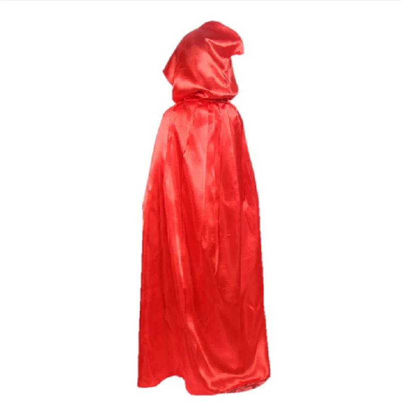 Новинка детский Готический плащ с капюшоном Wicca Robe накидка ведьмы для мужчин и