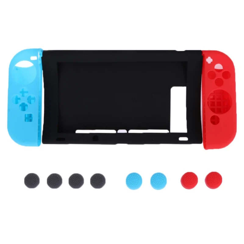New 11 in 1 Silicone Cover Protective Shell Cases For Nintendo Switch Joy-Con | Электроника