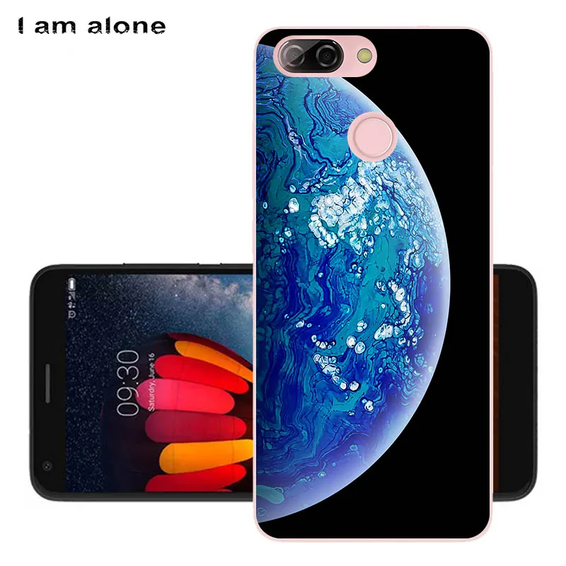 Сумки для телефона I am alone ZTE Blade V9 Vita 5 45 дюймов мягкий ТПУ мобильный Модный чехол с