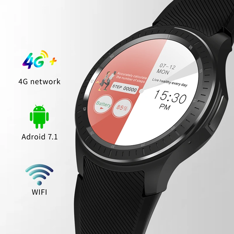Andriod смарт часы DM368 плюс Поддержка WI FI 4G gps Bluetooth гаджет с монитором и датчиком