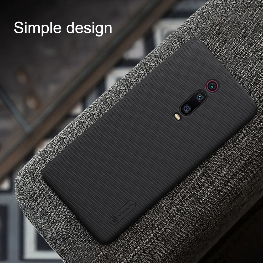 For Xiaomi Mi 9T Case Cover Nillkin Frosted Shield Back Case For Xiaomi Mi 9T Pro Mi 9 T Redmi K20 Hard Matte Bumper Gift Holder