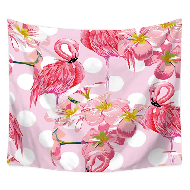 

2018 fashion Flamingo Painting Tapestry Home Decorations Wall Hanging Forest Starry Tapestries For Living Room Bedroom GT-024