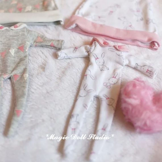 [MG660] Бесплатная доставка Neoblythe Аксессуары # вязаная пижама и шляпа подходящие для