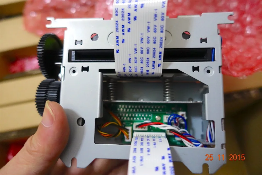 Механизм чекового принтера для билета 3/80 мм совместимый с оригинальной быстрой и