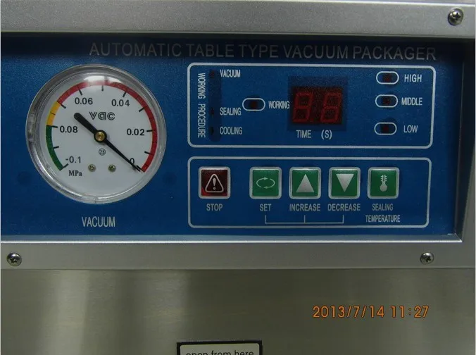 

Professional Supplier Vacuum Sealer , Single Chamber Vacuum Sealing Machine