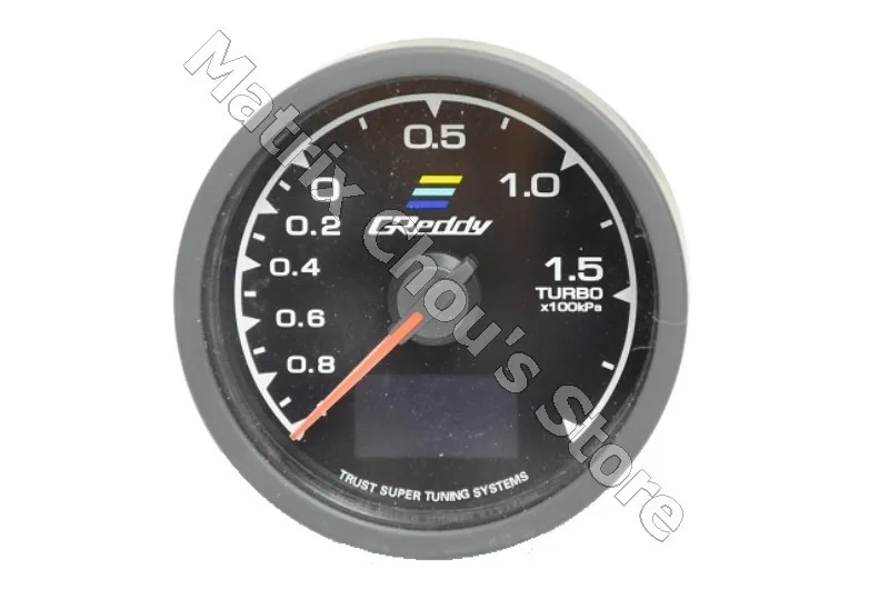 62 мм 7 цветов в 1 гоночный манометр GReddi Multi D/A ЖК цифровой дисплей Turbo Boost