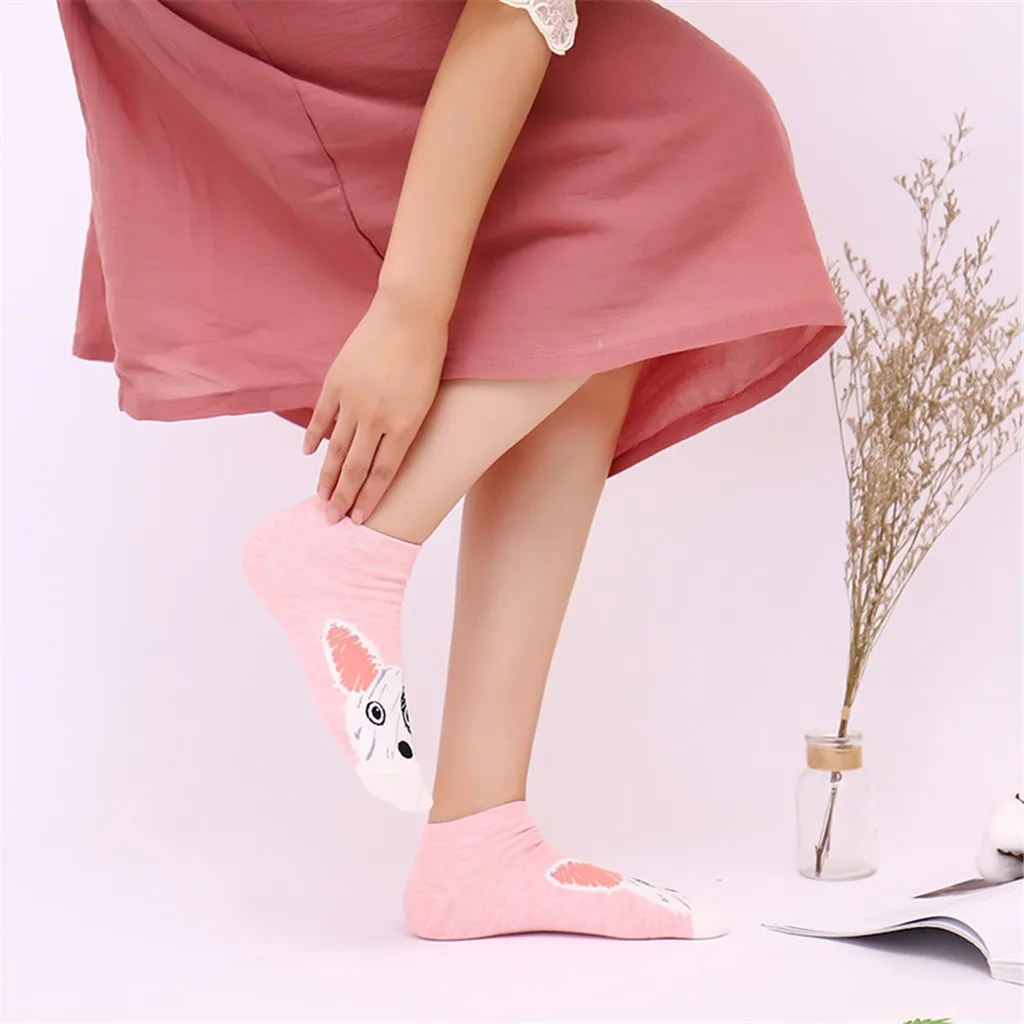 Животное кошка анимационный персонаж милый подарок платье весенние летние носки