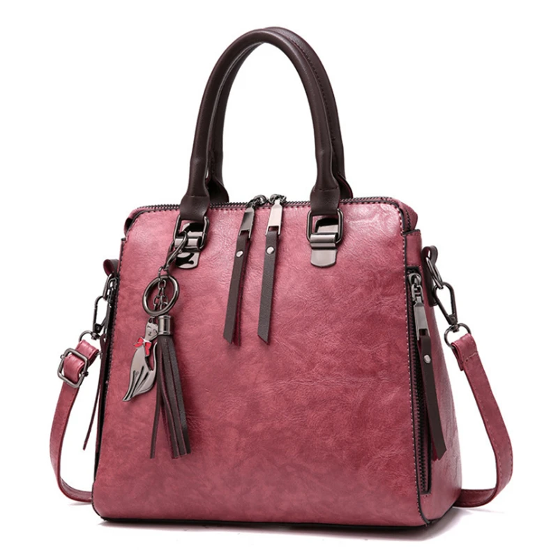 Женская кожаная сумка через плечо Bolsa Feminina женская сумочка роскошные сумки для