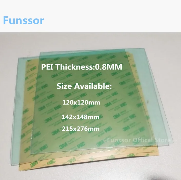 2 шт. * полиэфиримидный лист PEI для UP mini/UP Plus Box 3D принтер встроенная пластина сборки