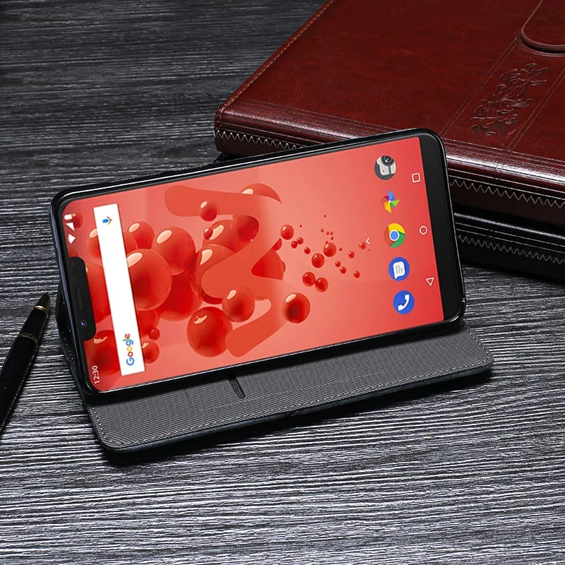 ITien флип высококачественный кожаный защитный чехол для Wiko Sunny 3 Plus View 2 TPU