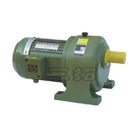 0.4kW 1/2HP AC 220V 380V 3-phases Medium geared motor Low speed Large torque Horizontal installing for Industrial Stir Mixing