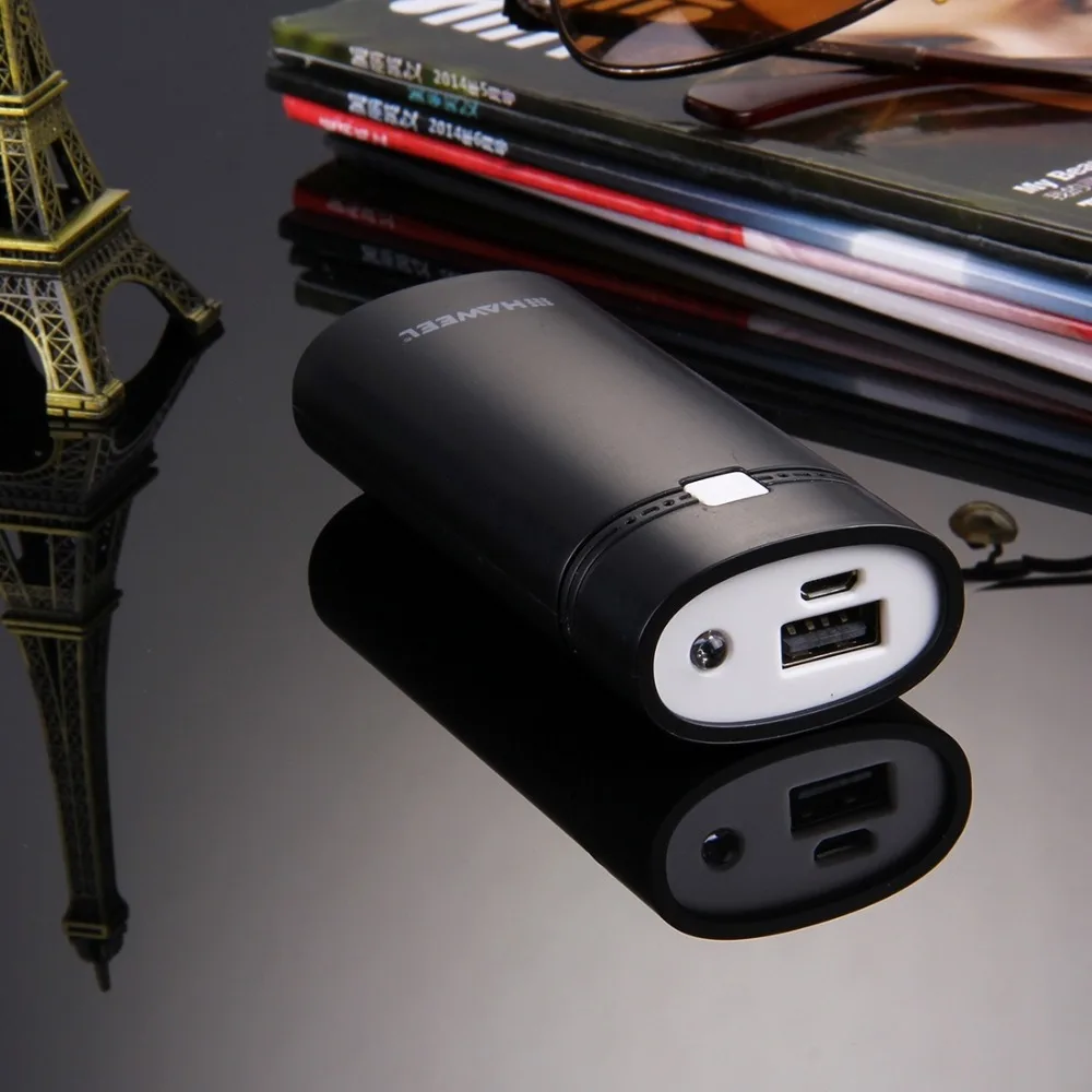 DIY 2x18650 батареи 5600 мАч для дополнительного внешнего аккумулятора коробка с USB