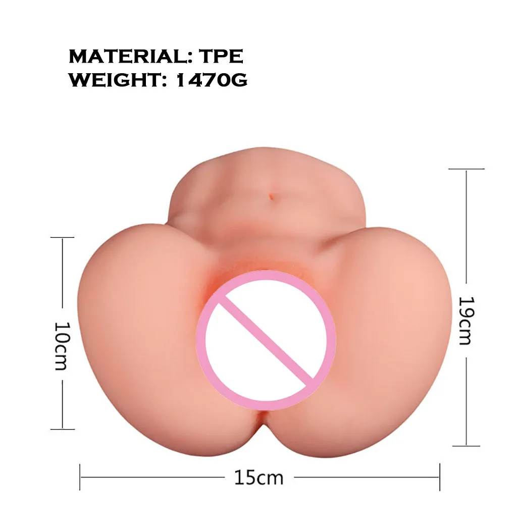 3D Реалистичная искусственная секс кукла torso Вагина маструбатор анальная игрушка
