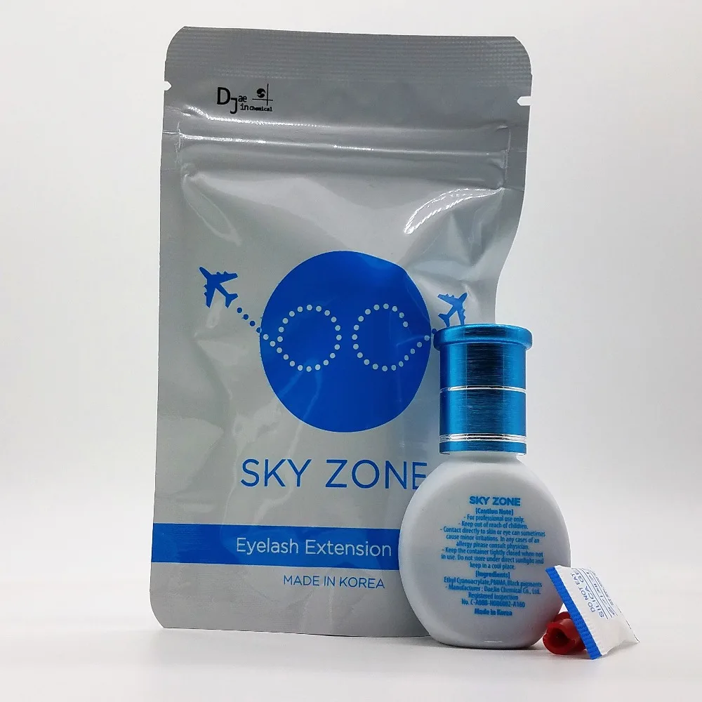 Новый клей для наращивания ресниц SKY ZONE более 7 недель быстрая сушка