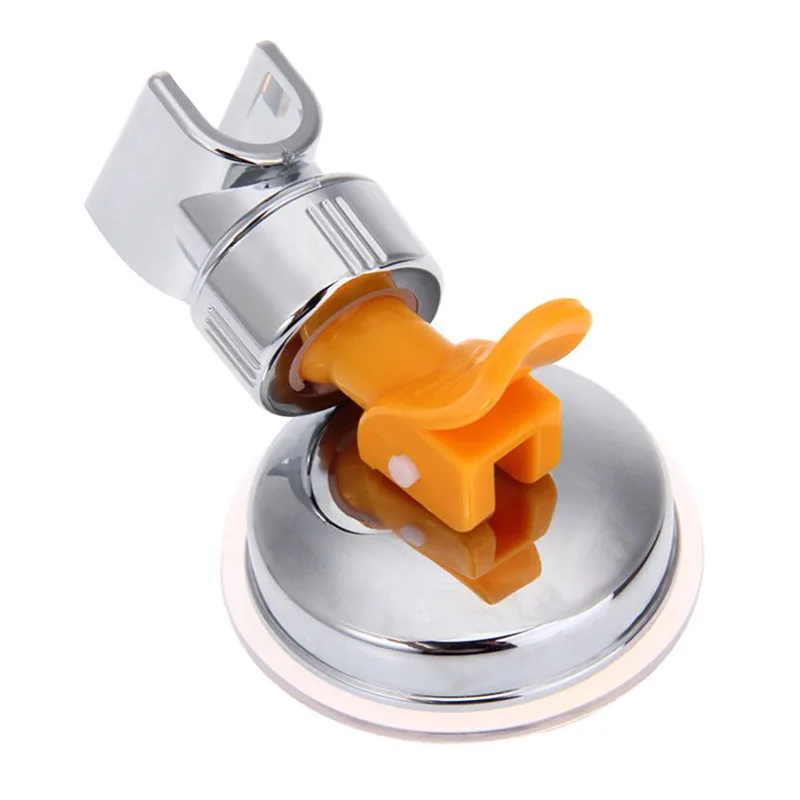 Orange LeKing мощная насадка для душа на присоске, держатель для ванной, насадка для душа, крепежный настенный кронштейн, аксессуары для ванной комнаты - Цвет: Orange