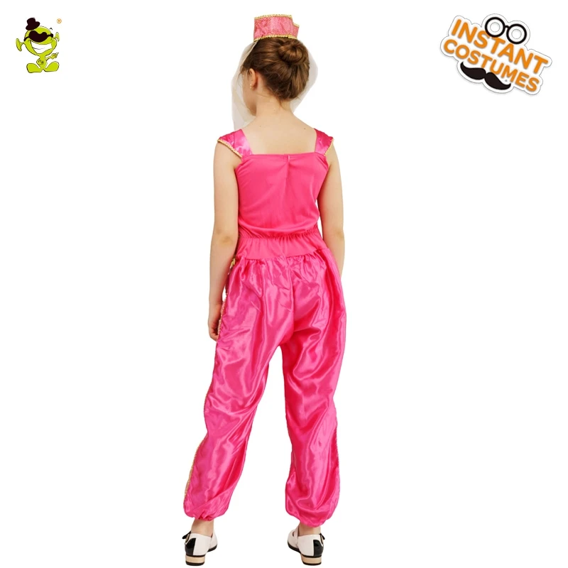 Детские Индия принц Одежда для танцев Детская одежда девочек Карнавальный Индии