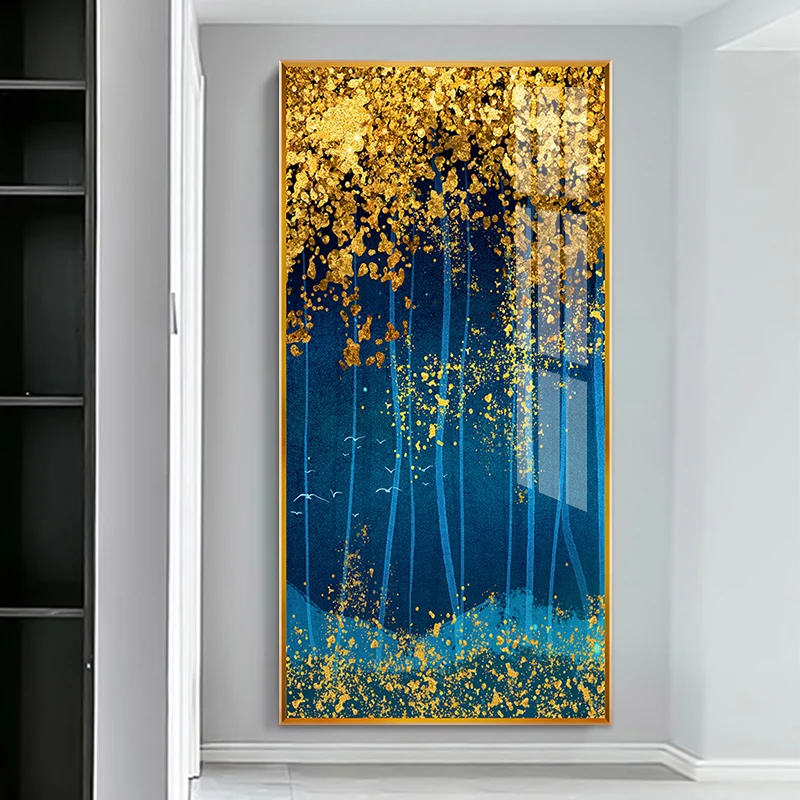 EECAMAIL Diamond Painting Porch Vertical Version Modern Simple Light Luxury Living Room Corridor Aisle Cross Stitch | Дом и сад