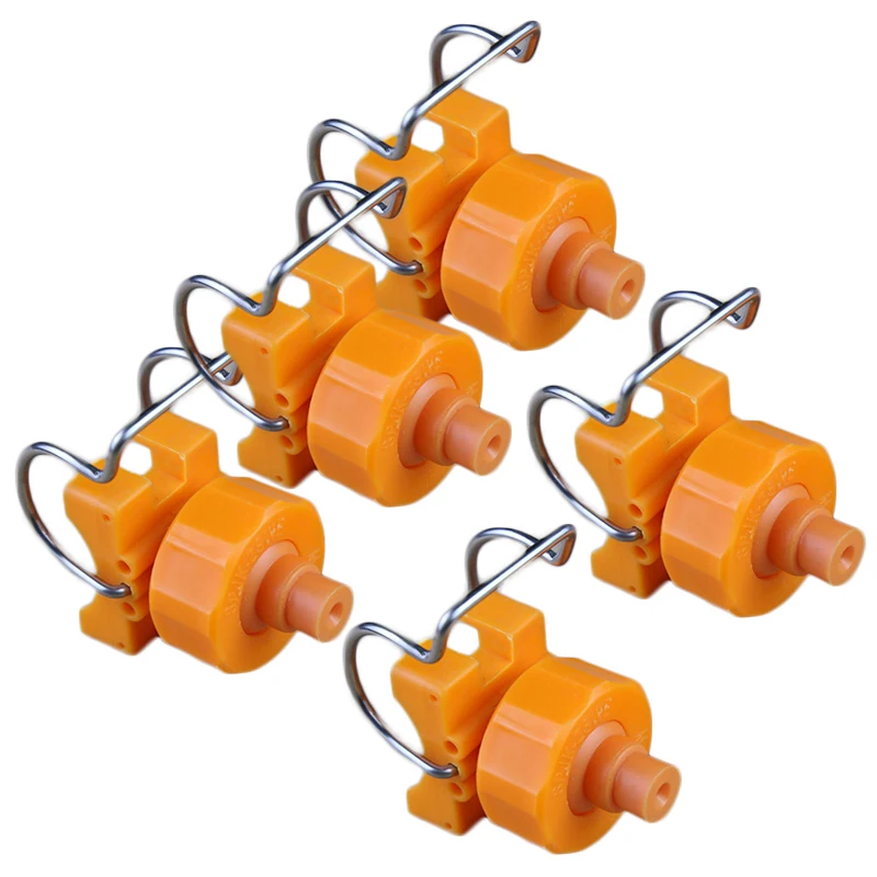 Сопло с зажимом сопла быстросъемные садовые лужайки набор Пластиковые 6 точек 1 5-3