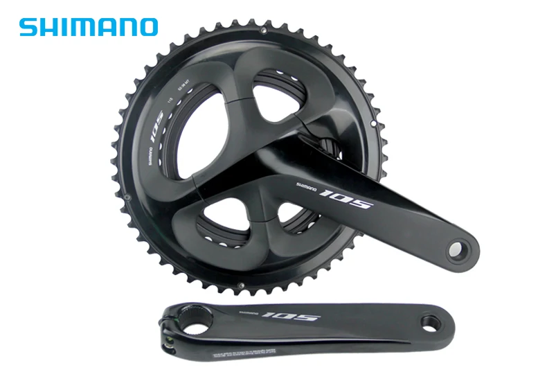 SHIMANO 105 R7000 HOLLOWTECH II диаметра окружности болтов(FC R7000 диаметра окружности болтов(2x11-Speed В переменного тока, 50-34T 52-36T 53-39T 165 мм 170 мм 172,5 мм 175 мм 5800