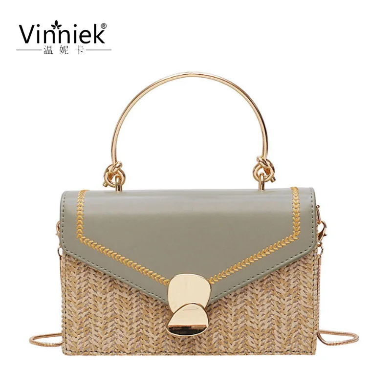 2019 summer New PU women bag fashion mini shoulder diagonal package metal chain small square female designer tote bags | Багаж и сумки